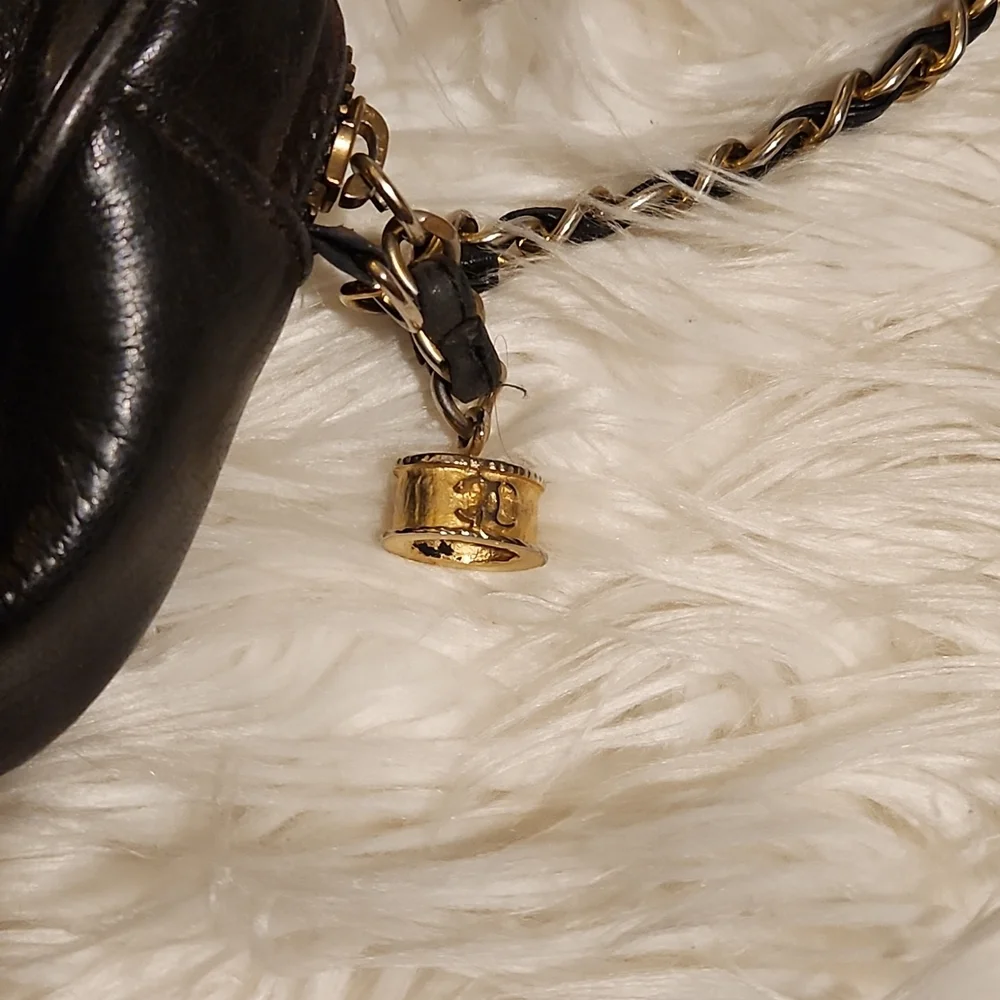 Vintage Chanel Tassel Lamb Skin Oval Camera Bag - Picture 6 of 16